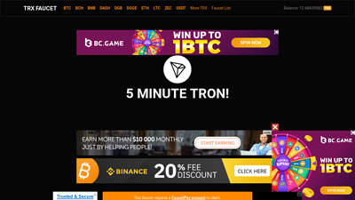 bep20faucet.com TRX